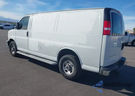 2020 GMC Savana Cargo Rwd 2500 Regular Wheelbase Work Van from USA, damaged, VIN 1GTW7AFG1L1261619
